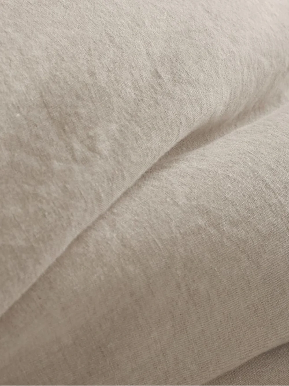 Pottery Barn Belgian Flax Linen Duvet Cover Warm Gray King/Cal. King & 2 shams